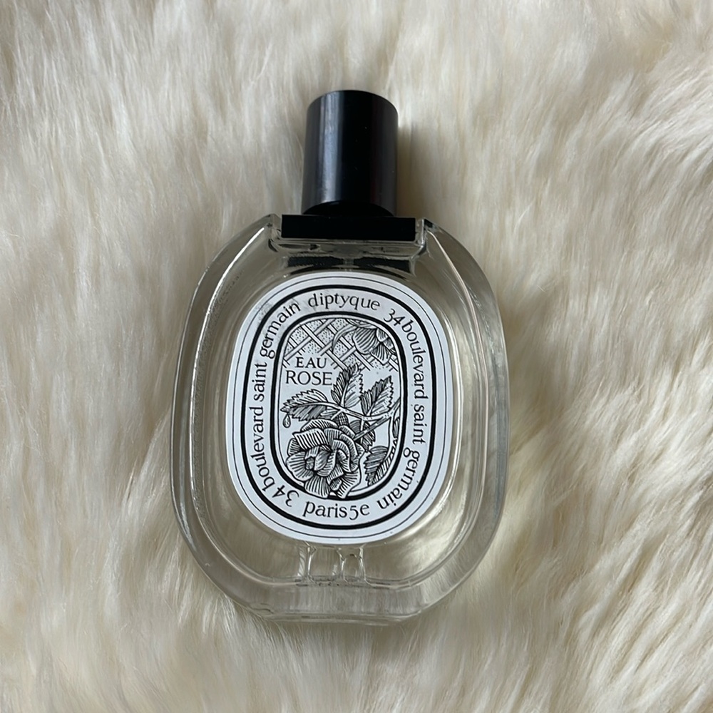 Women Eau Rose Diptyque Eau De Toilette Fragrance 100ml Hardy Used No Box